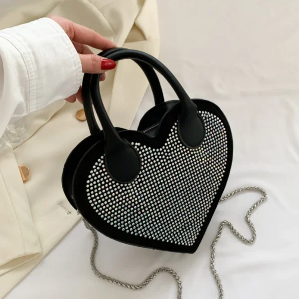 Bolsos de mensajero para mujer, bolsos de mano con cadena de lujo para mujer