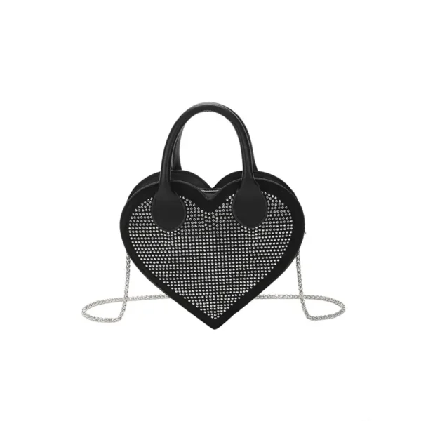 Bolsos de mensajero para mujer, bolsos de mano con cadena de lujo para mujer - Imagen 9