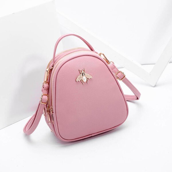 Mochila para mujer  nuevo estilo coreano moderno salvaje mini simple bandolera de un solo hombro Bolso pequeño - Imagen 12