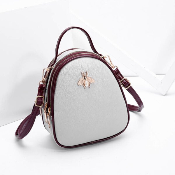 Mochila para mujer  nuevo estilo coreano moderno salvaje mini simple bandolera de un solo hombro Bolso pequeño - Imagen 6