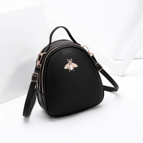 Mochila para mujer  nuevo estilo coreano moderno salvaje mini simple bandolera de un solo hombro Bolso pequeño - Imagen 9