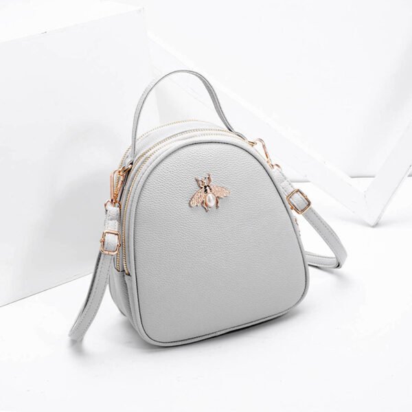 Mochila para mujer  nuevo estilo coreano moderno salvaje mini simple bandolera de un solo hombro Bolso pequeño - Imagen 7