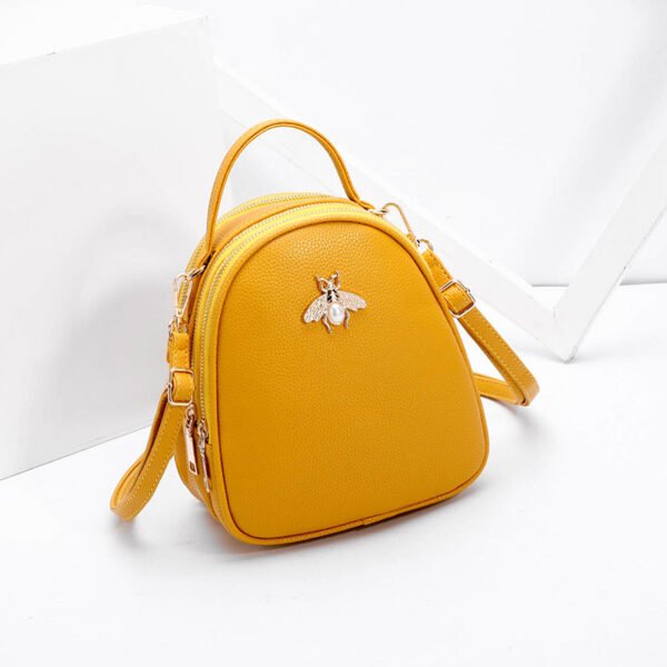 Mochila para mujer  nuevo estilo coreano moderno salvaje mini simple bandolera de un solo hombro Bolso pequeño - Imagen 10