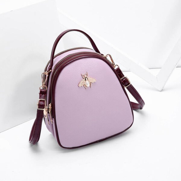 Mochila para mujer  nuevo estilo coreano moderno salvaje mini simple bandolera de un solo hombro Bolso pequeño - Imagen 18
