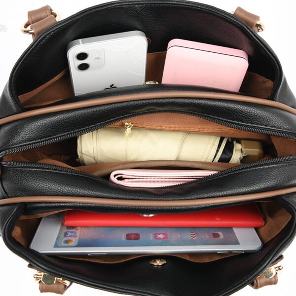 Bolso de mujer transfronterizo 2023  nuevo bolso de madre de mediana edad  hombro bolso de mano atmosférico - Imagen 6