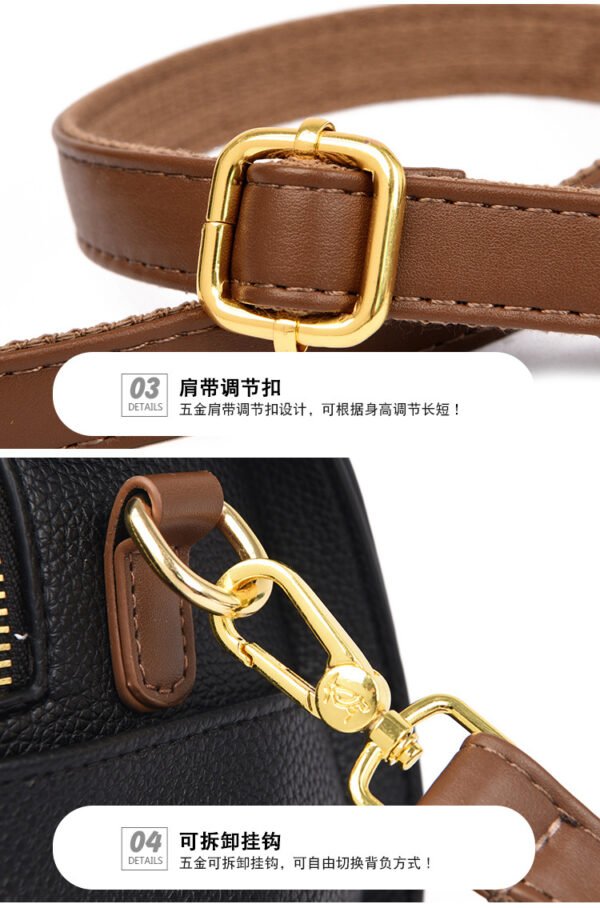 Boston almohada bolsa 2023 otoño e invierno nueva PU superficie suave bolso de hombro casual textura de moda bolso casual - Imagen 15