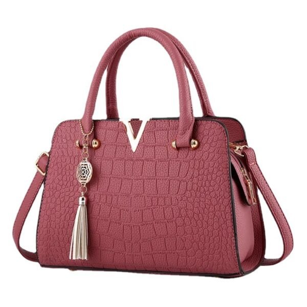 Bolso de mensajero clásico de moda para mujer, bolso informal europeo y americano al por mayor, bolso de comercio exterior con patrón de cocodrilo de gran capacidad - Imagen 8