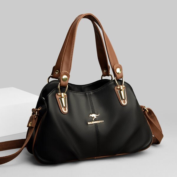 Bolso de mujer transfronterizo 2023  nuevo bolso de madre de mediana edad  hombro bolso de mano atmosférico - Imagen 9