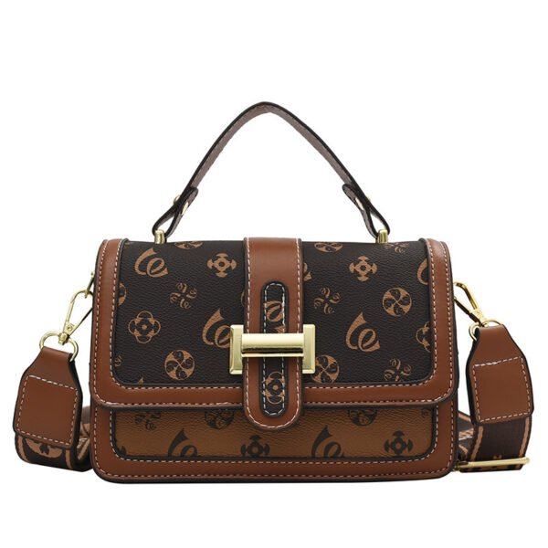 Nuevo Bolso de mano que combina con todo, estilo extranjero, con textura - Imagen 3