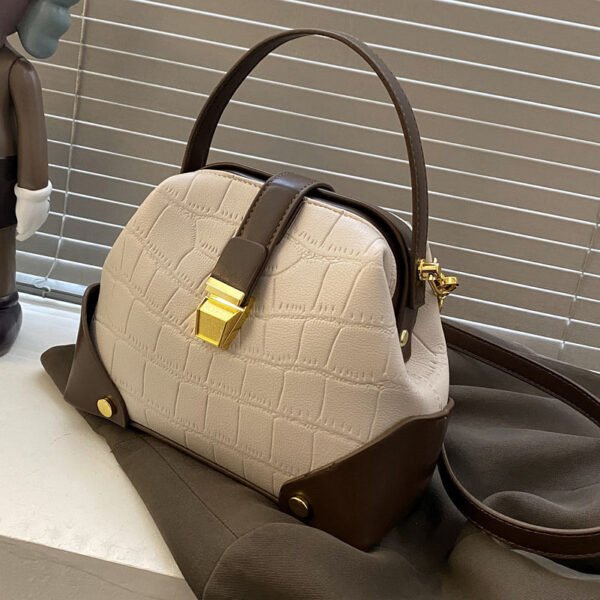 Bolso Messenger De Cuero Simple De Moda Todo Fósforo - Imagen 5
