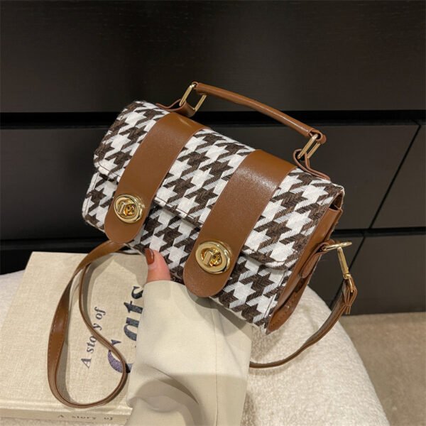 Otoño nuevo estilo bolso de mensajero de estudiante de moda elegante portátil