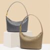 Bolso tejido a mano Bandolera de un solo hombro a la moda