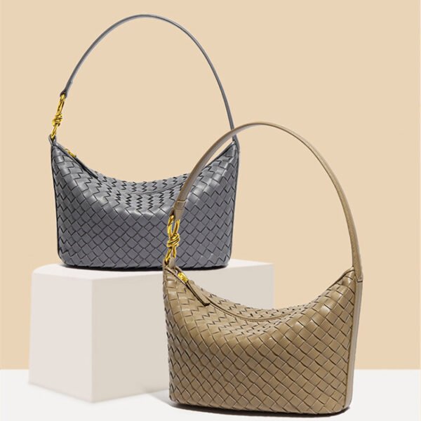 Bolso tejido a mano Bandolera de un solo hombro a la moda