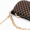 Bandolera con cadena y estampado de cara suave - Imagen 4