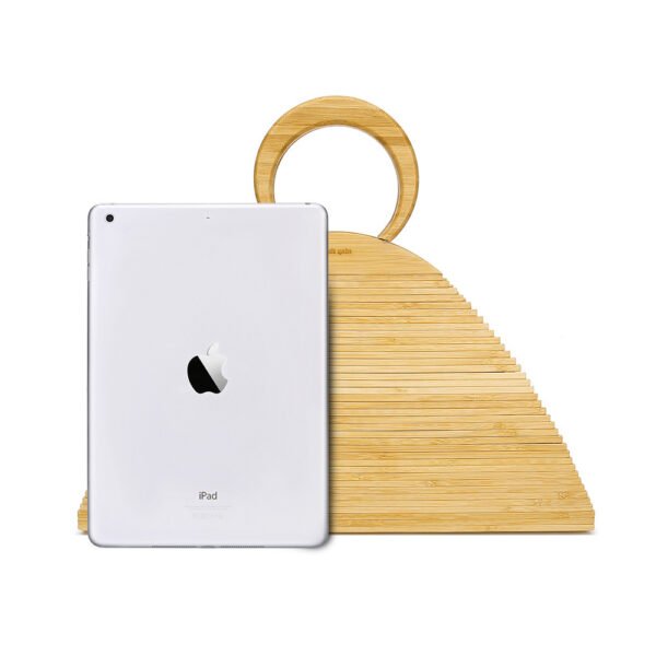 Bolso tejido de paja de bambú portátil retro creativo de moda - Imagen 3