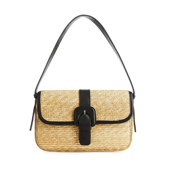 Funda abatible con costura de paja de imitación, novedad de verano, ocio - Imagen 4