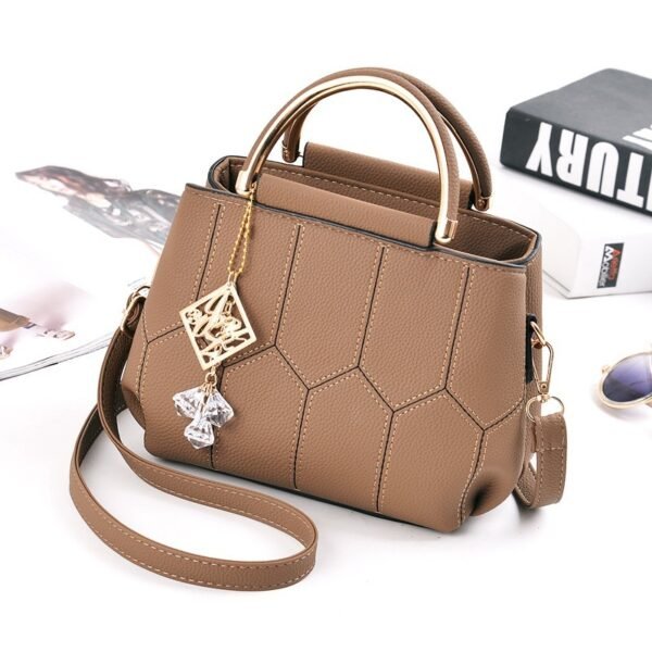 El nuevo bolso diagonal de un solo hombro de moda de estilo coreano - Imagen 4
