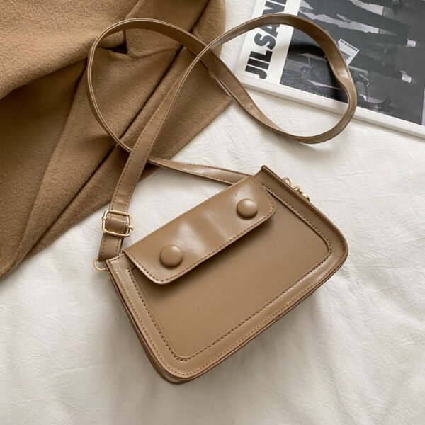 Bolso de nicho Retro bolso femenino serie Sen bolso cuadrado pequeño bolso de hombro bolso mensajero - Imagen 3