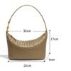 Bolso tejido a mano Bandolera de un solo hombro a la moda - Imagen 8