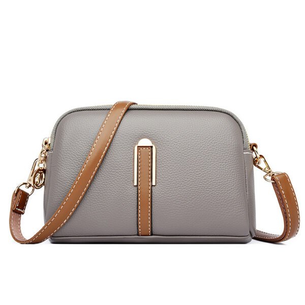 Bolso mensajero de estilo occidental con textura de hombro simple - Imagen 6