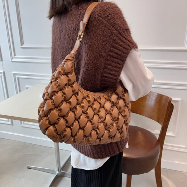Lingge hilo bordado nuevo bolso bandolera para mujer