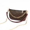 Bandolera con cadena y estampado de cara suave - Imagen 5