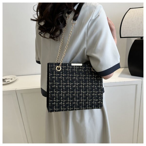 Bolso de hombro con cadena para mujer de gran capacidad - Imagen 8