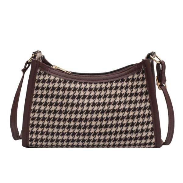 Cuadros que combinan con todo en las axilas en el nuevo bolso mensajero de otoño e invierno para mujer - Imagen 3