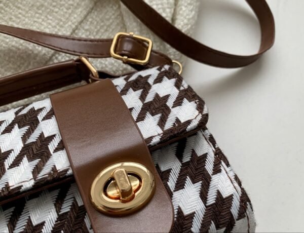 Otoño nuevo estilo bolso de mensajero de estudiante de moda elegante portátil - Imagen 8