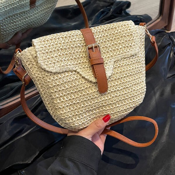 Bolsa de sillín de ocio para vacaciones en la playa de verano simple minoritaria - Imagen 2