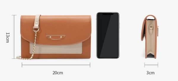 Bolsa para teléfono móvil Versión coreana multifuncional de The Slant - Imagen 2
