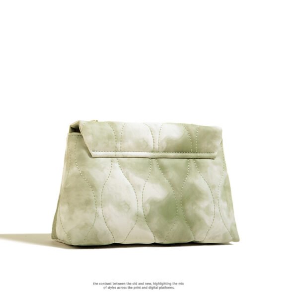 Texture Chain Crossbody Shoulder Small Square Bag - Imagen 2