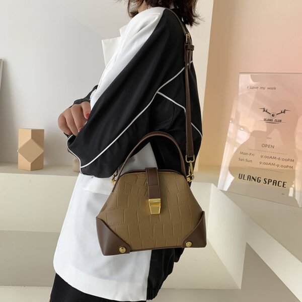 Bolso Messenger De Cuero Simple De Moda Todo Fósforo - Imagen 6