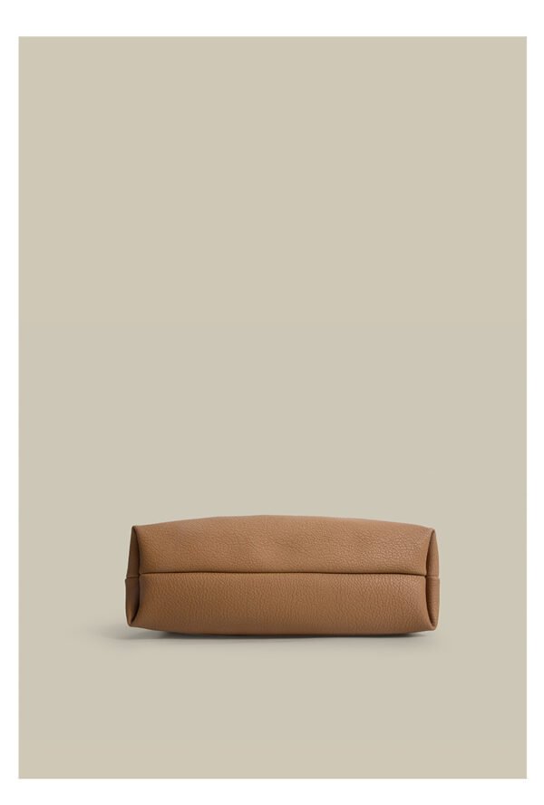 Bolso grande de cuero suave Bolso de hombro simple de moda - Imagen 7