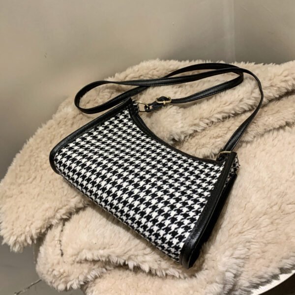 Cuadros que combinan con todo en las axilas en el nuevo bolso mensajero de otoño e invierno para mujer - Imagen 4