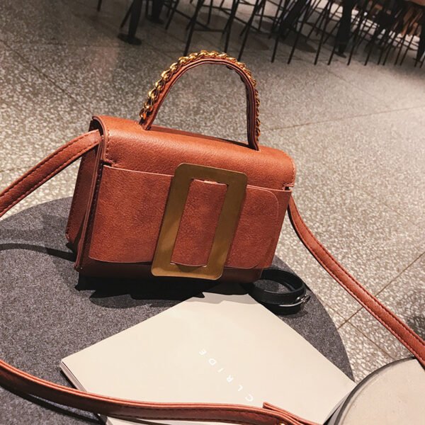Nuevos bolsos de mano para mujer, bolso retro, bolso Vintage, bolso cruzado coreano de una generación - Imagen 3