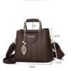 Bolso de mano con estampado de moda vintage para mujer - Imagen 5