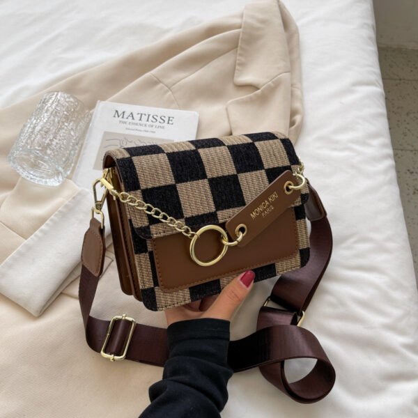 Bolso de mujer al aire libre de un solo hombro de moda - Imagen 5