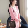 Bolso de mano con estampado de moda vintage para mujer - Imagen 8