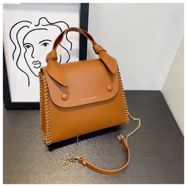 Bolso Mujer Tejido A Mano Hombro Diagonal