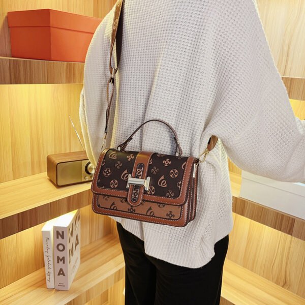 Nuevo Bolso de mano que combina con todo, estilo extranjero, con textura - Imagen 2