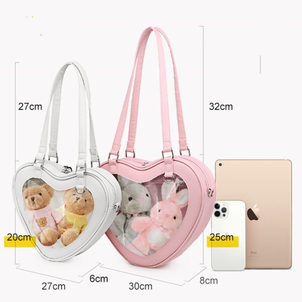 Bolso bandolera transparente Doll Love Small Pain - Imagen 4