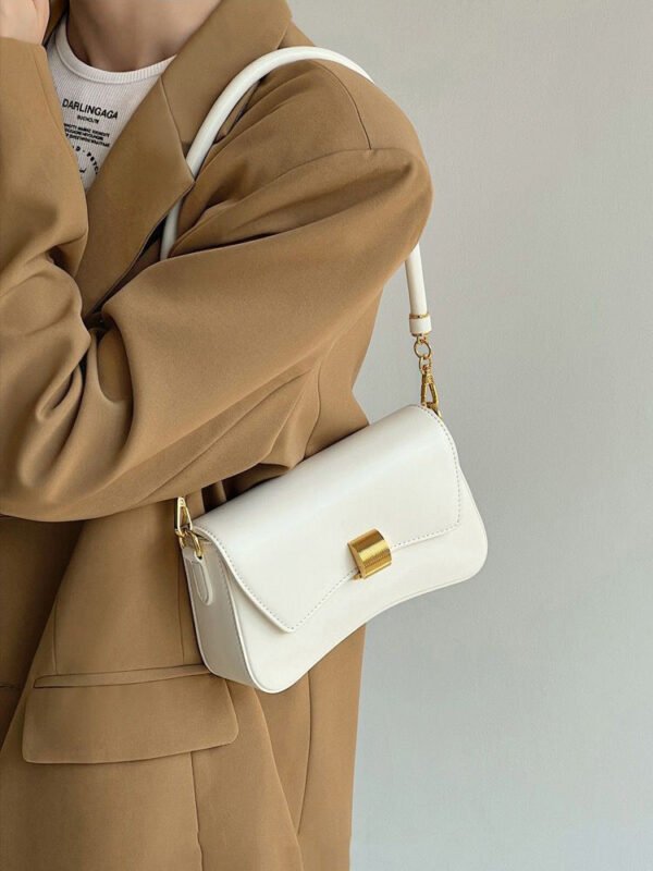 Bolso bandolera portátil retro con un solo hombro para mujer - Imagen 6
