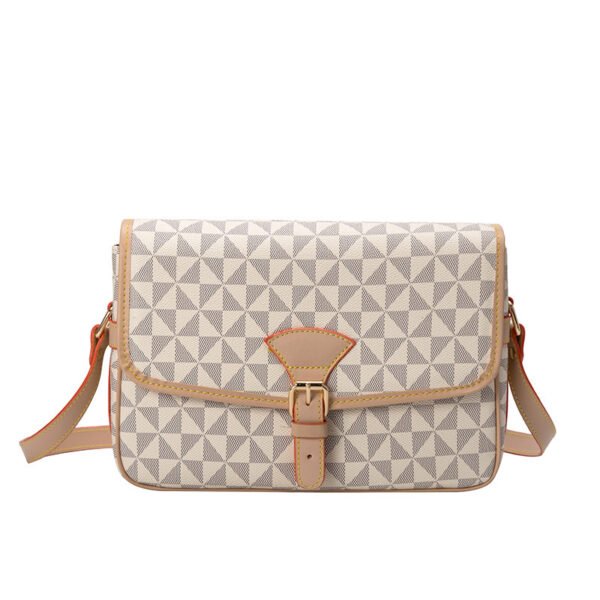 Nuevo Bolso cuadrado pequeño con estampado de cuerpo cruzado y un hombro - Imagen 2