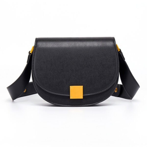 Bolso diagonal todo fósforo con correa ancha para el hombro para mujer - Imagen 4