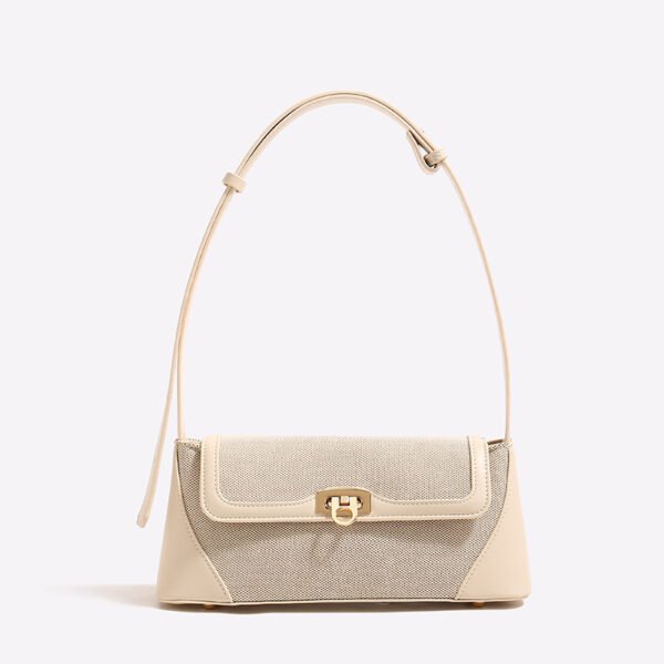 Bolso de mujer todo fósforo de moda nuevo con un solo hombro en contraste de color - Imagen 7