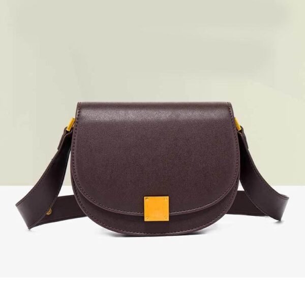 Bolso diagonal todo fósforo con correa ancha para el hombro para mujer