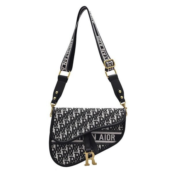 Nueva moda retro bolso de sillín bordado bandolera de hombro - Imagen 6