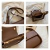 Trendy Personality Simple One-shoulder Messenger Bag - Imagen 4