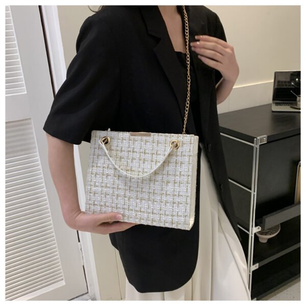 Bolso de hombro con cadena para mujer de gran capacidad - Imagen 6